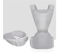 Porte-bébés pour nouveau-nés, porte-bébés - Tabouret et sangle, écharpes pour tout-petits avec fermeture éclair et design ergonomique pour les tout-petits jusqu'à 3 ans,enveloppements faciles