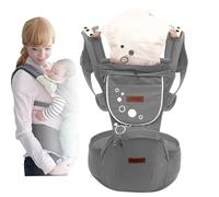 Porte-bébés universels, tabouret de taille multifonctionnel pour tout-petits avec fonction de rangement, porte-bébés respirants pour les tout-petits jusqu'à 2 ans, toutes saisons