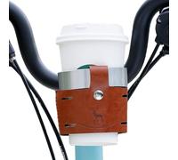 Porte-bidons - Porte-Gourde Vélo Vintage, Support De Bouteille En + Cuir | Gobelet Pliable Pour Vélo Route, VTT, Trottinette, Cyclisme Urbain