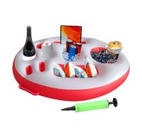 Porte-Boissons Flottant - Porte-gobelet De Piscine Gonflable | Gonflable Porte-Boissons, Balles De, Porte-boissons Gonflable Accessoire Piscine Gonflable Support Gobelet Piscine Plateau Flot