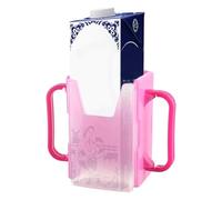 Porte-Boîte À Jus Pour - Support Anti-Compression Et Anti-Éclaboussures En PP 8x5 Cm - Porte-Gobelet Télescopique Portable Pour Lait, Jus, Boissons Et Pochette Alimentaire