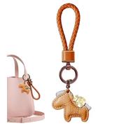 Porte Clés Cheval Nouvel An Chinois - Pendentif Cuir, saco de, oportunidad de símbolo, característica de diseño de tema Année Cheval 2026, accesorio decorativo Culturel Léger Collection Cadeau