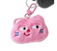Porte-clés En Pour Chat, Jouet En Pour | Ornements Mignons Pendentif En Animale,Pendentif De Charme De À Main Pour À Dos, D'école, Portefeuille, Téléphone, Por