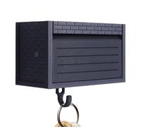 Porte-Clés Garage Voiture - Support Mural en Métal Solide avec Crochets Fixes | Organisateur Suspendu Design Créatif pour Entrée | Rangement - Maison Atelier Coffre Clé