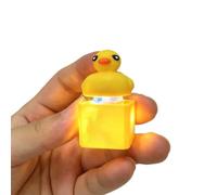 Porte-CléS Grenouille Lumineux Avec Bouton Interactif, Con Sonido Real Y Luz Led,Recargable Keychain Para Divertirse Y Aliviar El EstréS,E-1pcs