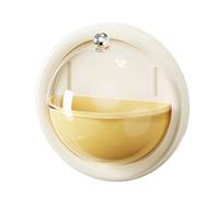 Porte-Échantillons De Beauté À Fixation Murale Avec Couvercle Clair, Pour Produits Miniatures Et Voyage | Compartiment Rotatif Organisation Coiffeuse, Soins Et Parfums