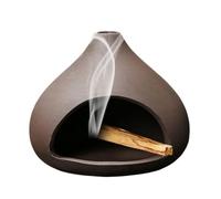 Porte-Encens en Céramique - Brûleur d'Encens Décoratif avec Plateau | Support pour Bâtonnets, Cônes et Spirales | Design Élégant pour Salon, Bureau ou Méditation | Idéal pour Parfumer et Décorer votre