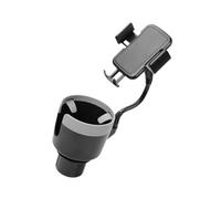 Porte-gobelet De Voiture Et Support De Téléphone 2 En 1 | Support De Téléphone Universel Avec Base Réglable, Pour Smartphones De 4 À 7,2 Pouces Et Bouteilles De 1 L, Accessoires De Voiture Pour Hommes