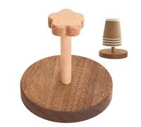 Porte-gobelet en papel, support rangement mural, distributeur en bois 15x10 cm pour comptoir café bar salle de repos, support décoratif, organizateur de cup fête avec fête, utilization dans