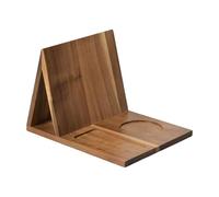 Porte-livres En Bois | Triangle Avec Porte-gobelet Et Fente Pour Téléphone | Valet De Lecture Pour Table De Chevet | Décoration Pour La Maison, La Chambre, Le Salon, Le Bureau, L'école, La Table De Nu