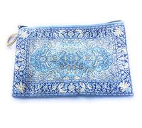 Porte-monnaie tapis turc avec fermeture éclair Idéal pour cadeau 15 x 10 cm