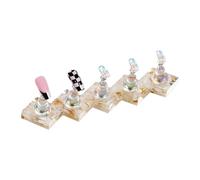 Porte-Ongles - Support Pour Ongles Pressés | Rangement Pratique et Artistique Pour Salon à Domicile | Idéal Débutants et Passionnés de Maquillage | Organización y Création Facile Pour Ongles