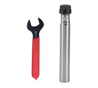 Porte-outil à tige droite, tige d’extension pour mandrin ER11, porte-outil de fraisage CNC, tige d’extension à plage de serrage de 1 à 7 mm de haute précision avec clé pour tour et (C16-ER11A-100L)