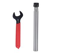 Porte-outil à tige droite, tige d’extension pour mandrin ER11, porte-outil de fraisage CNC, tige d’extension à plage de serrage de 1 à 7 mm de haute précision avec clé pour tour et (C16-ER11A-150L)