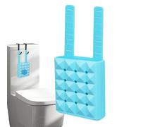 Porte-Pastille WC - Support De Comprimés WC 65g | ABS Ajustable, Porte-Pastille Nettoyage Pour Réservoir, Conteneur Bloc Chasse D'Eau, Hygiène Pour Toilettes De Bureau Maison Et Hôtel, Sans Outil