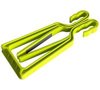 Porte-skis et bâtons KlipSki en vert (la paire) - rapide et simple d’emploi, pour les experts comme pour les bambins