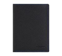 portefeuille moyen modèle vertical zippé 2 volets en cuir grainé