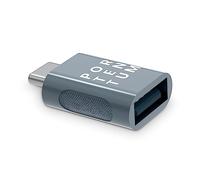 PORTENTUM Adaptador USB C a USB 3.0 (3.1) OTG Velocidad 10Gb Cuerpo Premium Zinc con Alta Resistencia al Calor - Adaptador USB a Tipo c de Solo 5 Gramos