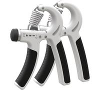 PORTENTUM Hand Grip 2pcs, Ejercitador de Manos Ajustable de 5-60kg, Fortalecedores de Mano para Entrenar el Agarre, la Fuerza de Los Dedos, la Muñeca, Antebrazo Ejercitar