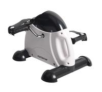 PORTENTUM Pedales estaticos Personas Mayores Pantalla LCD 6 Funciones - Pedaleador Brazos y piernas Compacto con Resistencia Ajustable y asa de Transporte - Diseño portátil para Ejercicio en casa