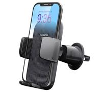 PORTENTUM Soporte Movil Coche | Clip de Gancho de Grado Militar | Suporte Telemovel Carro para Coche Aire Ventilación Sujeta Móvil Coche Accesorios Coche Universal para Teléfono Soporte móvil Coche