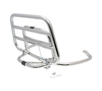 Porter / Top Case portadora OEM plegable cromado para Vespa Primavera / Sprint