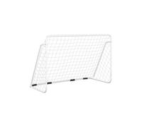 Portería De Fútbol Con Red Acero Blanco Vidaxl 180x90x120 CM - Portería De Fútbol MKP