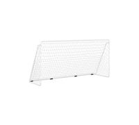 Portería De Fútbol Con Red Acero Blanco Vidaxl 366x122x182 CM CM - Portería De Fútbol MKP