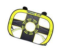 Portería de fútbol funcional para mejorar las capacidades. Excelente tejido de poliéster y marco de metal para mayor durabilidad resistente a la intemperie para niños red de fútbol