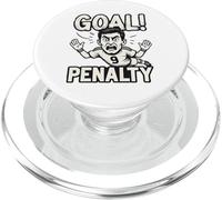 Portería de fútbol penalti Vintage, foodball futbal Divertido PopSockets PopGrip para MagSafe