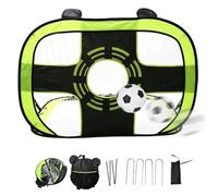 Portería Fútbol Portátil,Diana de Precisión para Práctica Portátil - Porterías de fútbol infantiles para el jardín | Para Juego Deportivo Portero, Patio, Exterior, Hogar, Campo, Puerta, Niños, Niñas Y