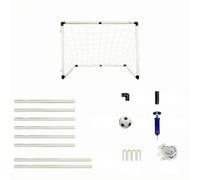 Portería smontable PVC Compacto | Portátil, Arco Fútbol con Inflador, Mini Portería con Bomba, para Interiores