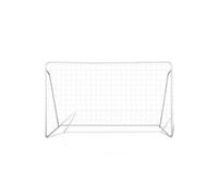 Portería Vidaxl Blanco MKP