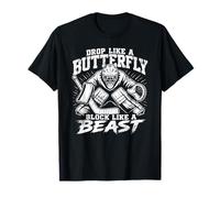 Portero de Hockey sobre Hielo, Divertido Bloque de Humor Deportivo como una Bestia Camiseta