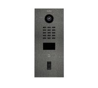 Portero de vídeo IP 1 Timbre Empotrado Lector de Huellas - Doorbird D2101FV Gris Perlado