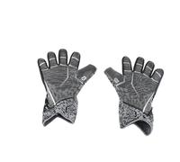 Portero, Palma de Látex de Primera Calidad con Agarre Fuerte y Rendimiento Antideslizante, Soporte para Muñeca y Textura 3D, para Entrenamientos Partidos de Fútbol (Gray)