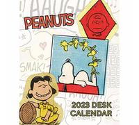 Portico Designs - Calendarios de escritorio 2023 (calendario de escritorio Peanuts C23043)