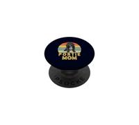 Portie Mom - Perro de Agua portugués Vintage para Mujer PopSockets PopGrip Adhesivo
