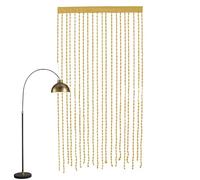 Portiere - Crystal Curtain for Partitions | Ornate Scenery Fringe Cord with Shimmering Orbs & Vertical Screen Trim for Kitchen, Wardrobe, Apartment and Nursery