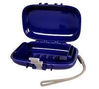 PORTINEER Carry-Dri EZ - Recipiente de jabón de Viaje - La Funda para Barra de jabón Permite Que el jabón se seque con cordón, Cierre de Silicona, Soporte de jabón de Viaje, Caja de jabón a Prueba de