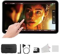 PortKeys LS7P DSLR Camera Field Monitor, Pantalla táctil de 7 Pulgadas, Entrada HDMI 4K de 1000 nits, LUT 3D, IPS HD 1920x1080, Calibración de Color Rec.709, Dual LUT, Monitor en la cámara