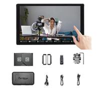 Portkeys PL5 Monitor de Video con Pantalla táctil HDMI 4K de 5,4", Monitor de Campo con cámara de 500 nits, calibrador de Color de 360°, Interfaz USB 3.0 simultánea para transmisión