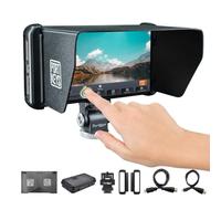 Portkeys PT5 II Monitor Cámara 5" Pantalla Táctil MOVNORM OS 4K HDMI IN/out con 3D LUT Luma/RGB Waveform Monitor Video Assist Full HD para Cámaras Réflex y Sin Espejo