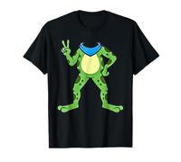 Portland Frog Protest Resist Frog Costume Meme Frog Body Camiseta