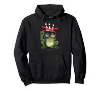 Portland Frog Subtle Protest on NO Kings Day Sudadera con Capucha
