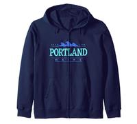 Portland Maine | Costa de Portland ME Sudadera con Capucha
