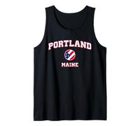 Portland Maine (Maine) Camiseta sin Mangas