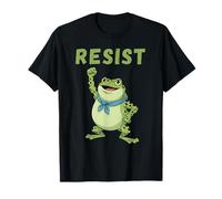 Portland Resist Frog Resistencia pacífica Protesta de la Rana 2025 Camiseta