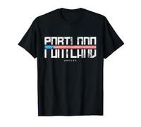 Portland Vintage Oregón Camiseta