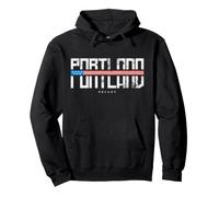 Portland Vintage Oregón Sudadera con Capucha